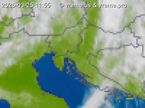 Oblačnost Slovenija