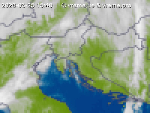 Oblačnost Slovenija