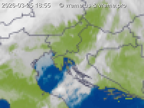 Oblačnost Slovenija