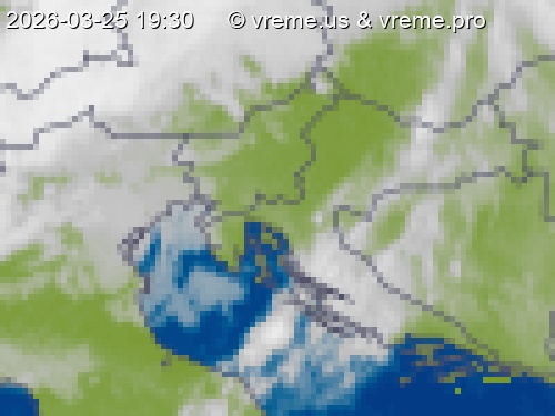 Oblačnost Slovenija