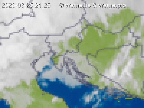 Oblačnost Slovenija