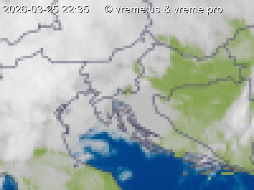 Oblačnost Slovenija