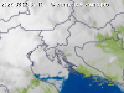 Oblačnost Slovenija