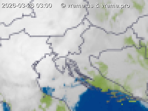 Oblačnost Slovenija