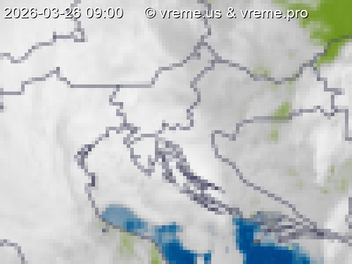 Oblačnost Slovenija