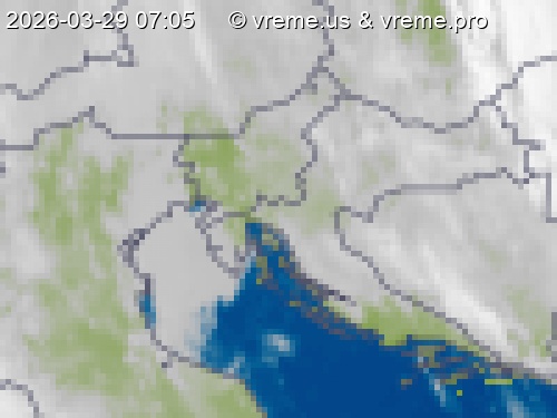 Oblačnost Slovenija