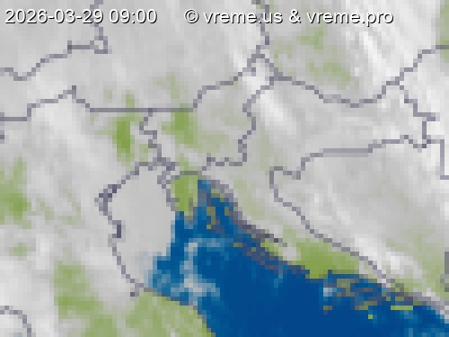 Oblačnost Slovenija