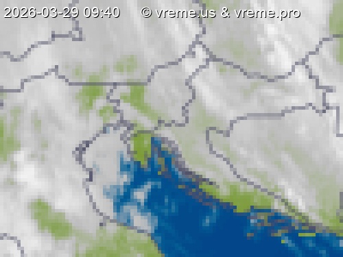 Oblačnost Slovenija