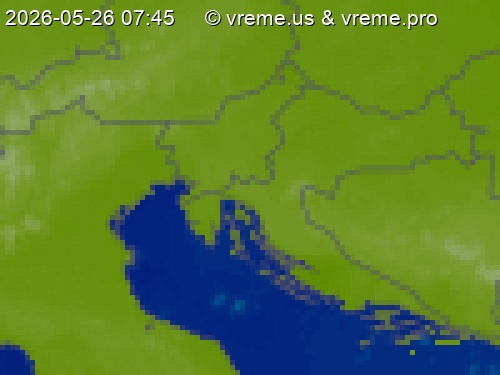 Oblačnost Slovenija