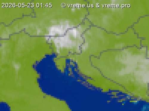 Oblačnost Slovenija