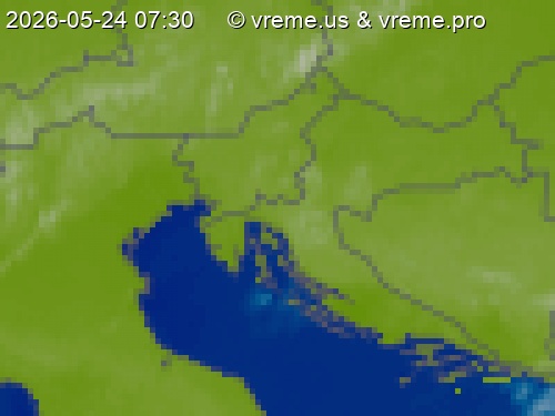 Oblačnost Slovenija