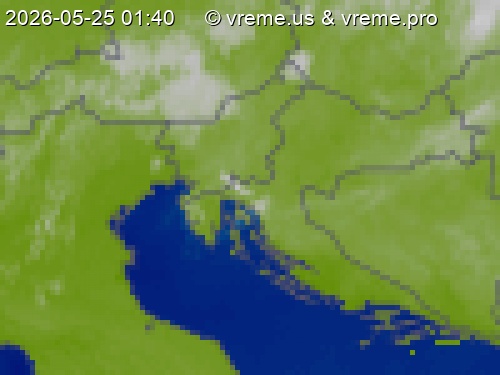 Oblačnost Slovenija