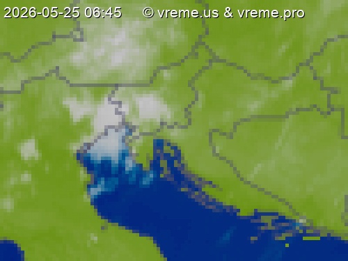 Oblačnost Slovenija