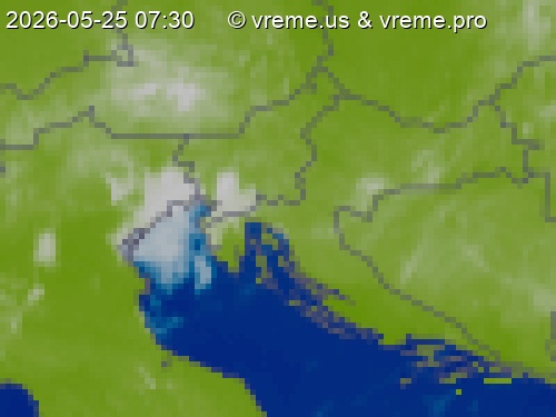 Oblačnost Slovenija