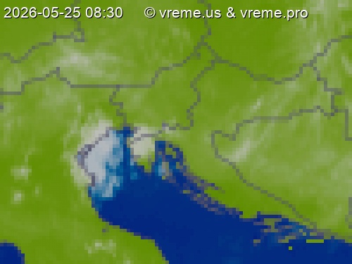 Oblačnost Slovenija