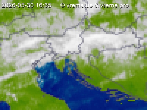 Oblačnost Slovenija