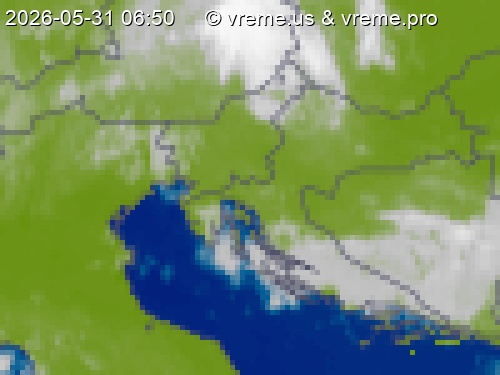 Oblačnost Slovenija