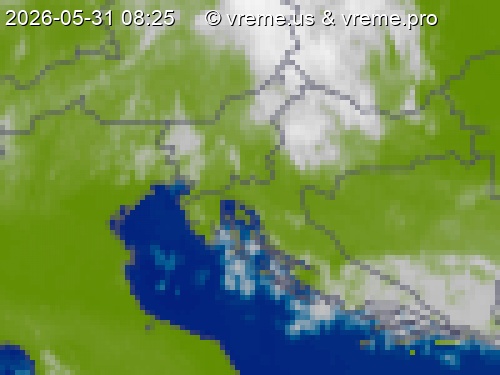 Oblačnost Slovenija