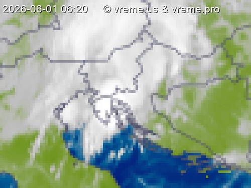 Oblačnost Slovenija