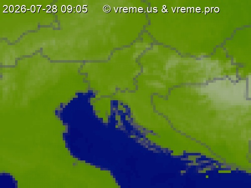 Oblačnost Slovenija