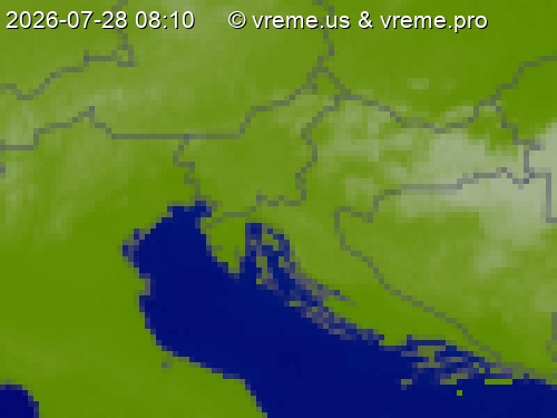 Oblačnost Slovenija