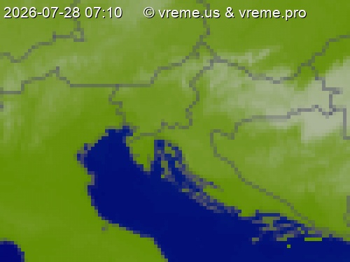 Oblačnost Slovenija