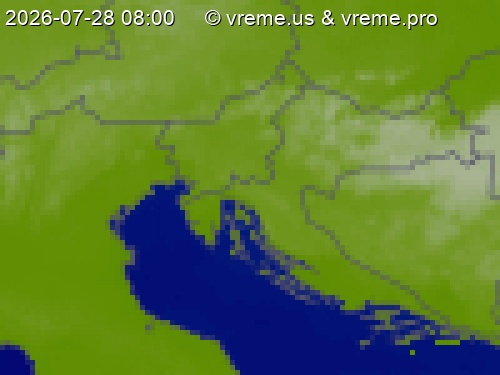 Oblačnost Slovenija