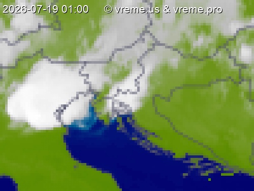 Oblačnost Slovenija