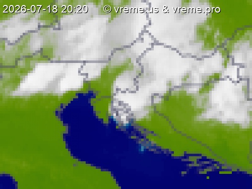 Oblačnost Slovenija