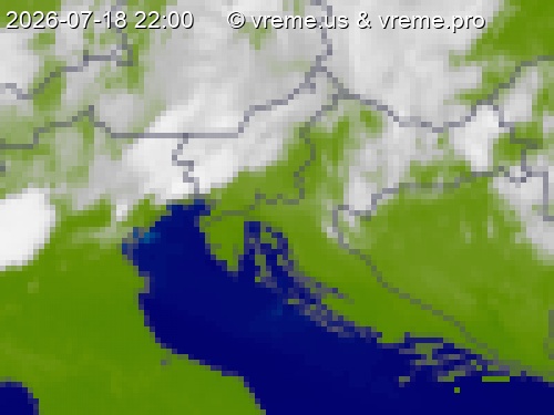 Oblačnost Slovenija