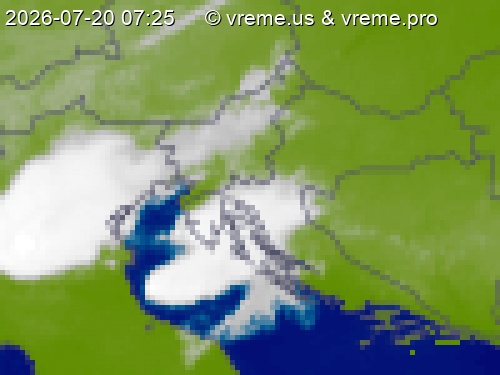 Oblačnost Slovenija
