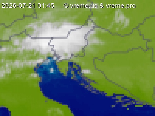 Oblačnost Slovenija