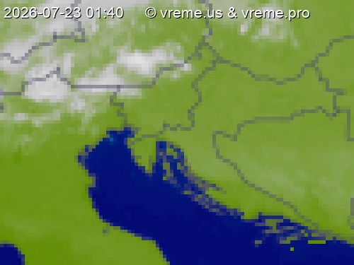 Oblačnost Slovenija
