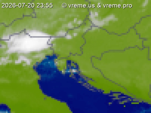 Oblačnost Slovenija
