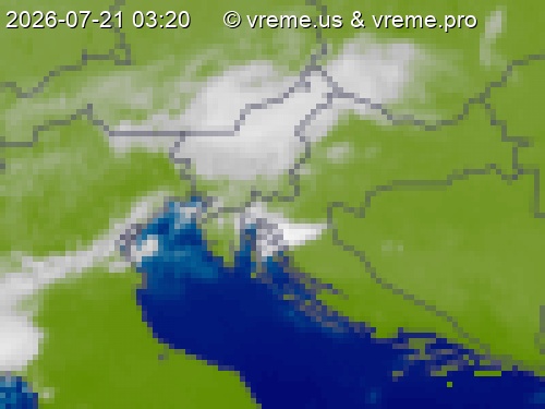 Oblačnost Slovenija