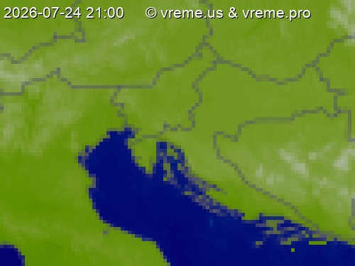 Oblačnost Slovenija