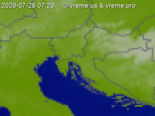 Oblačnost Slovenija