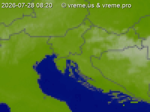 Oblačnost Slovenija