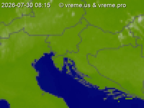 Oblačnost Slovenija