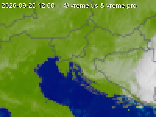 Oblačnost Slovenija