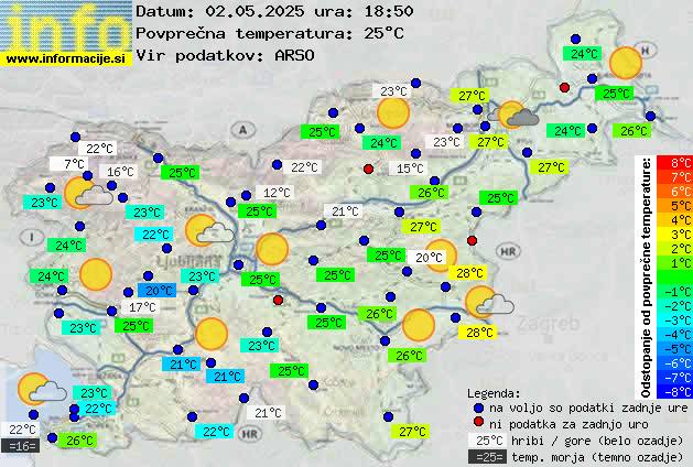 Trenutno vreme Rogaška Slatina