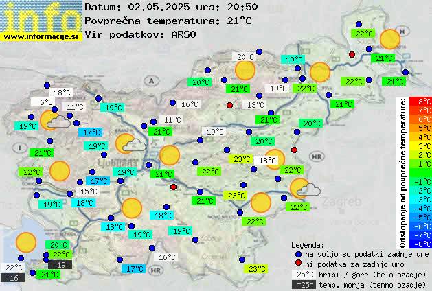 Trenutno vreme Murska Sobota