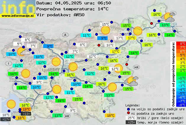 Trenutno vreme Kranj