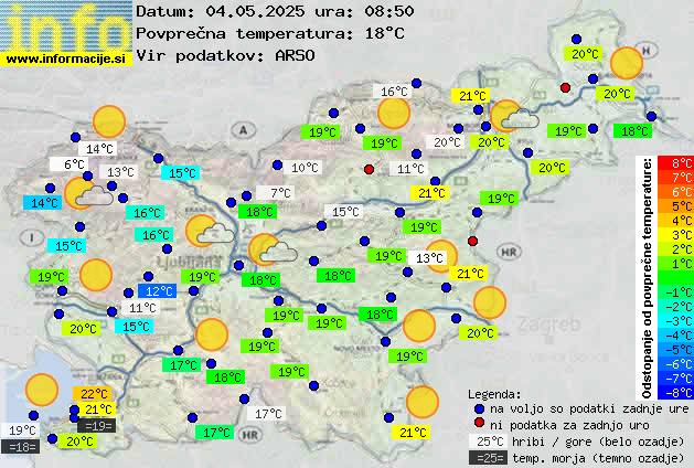 Trenutno vreme Trbovlje