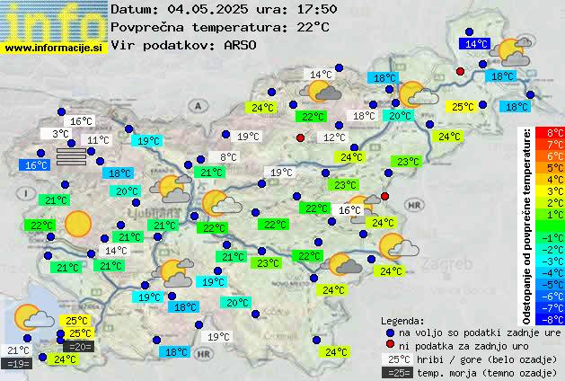 Trenutno vreme Lendava