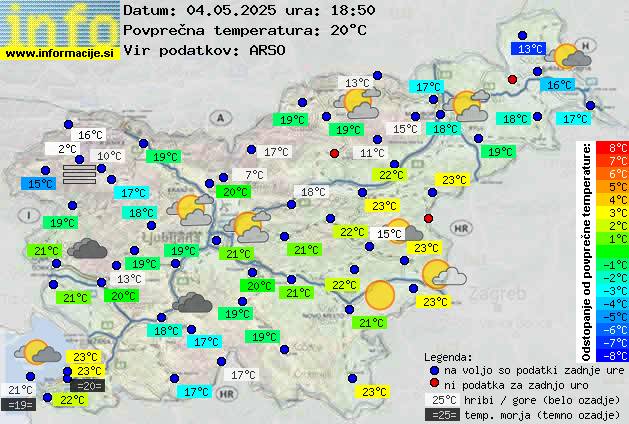 Trenutno vreme Bled
