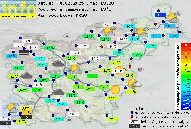 Trenutno vreme Lendava