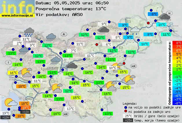 Trenutno vreme Kranj