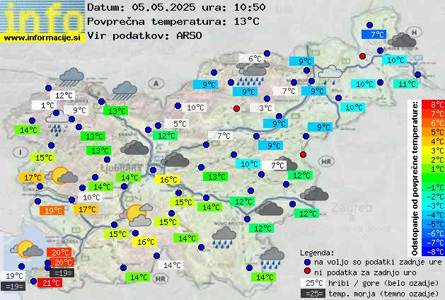 Trenutno vreme Bovec