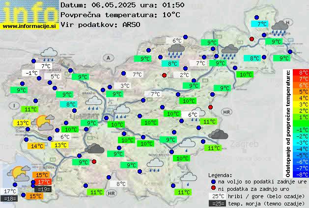 Trenutno vreme Kamnik